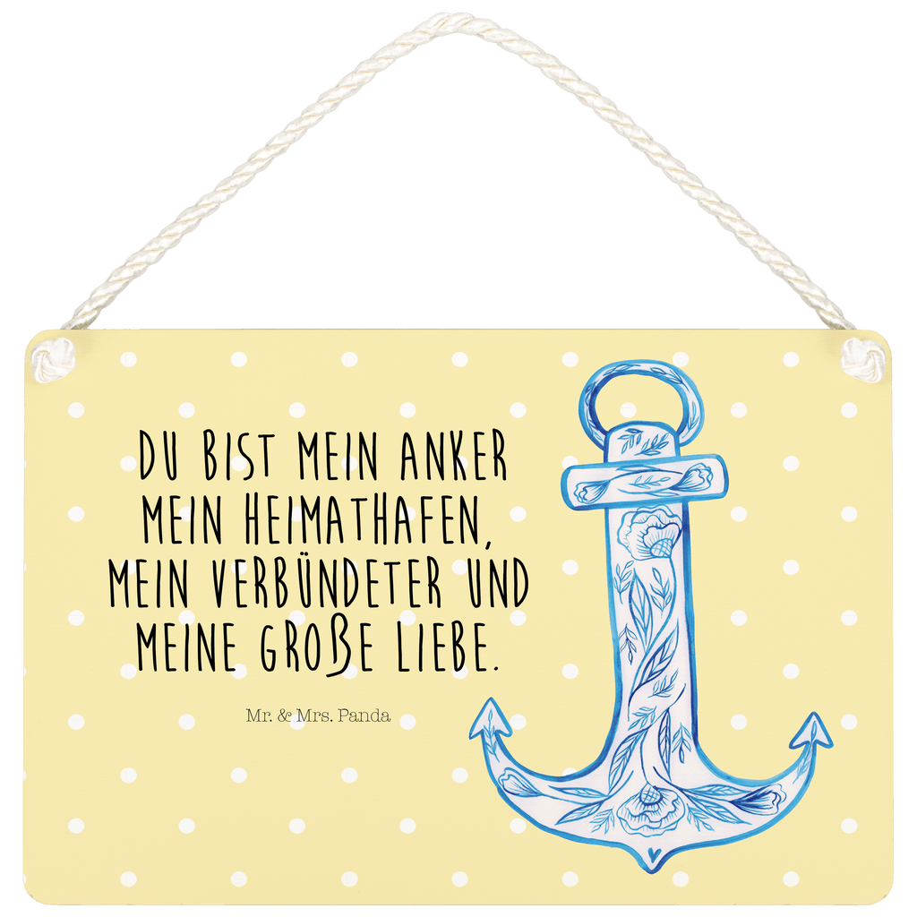 Deko Schild Anker Blau Dekoschild, Deko Schild, Schild, Tür Schild, Türschild, Holzschild, Wandschild, Wanddeko, Tiermotive, Gute Laune, lustige Sprüche, Tiere