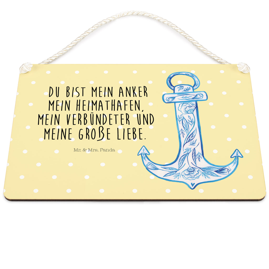 Deko Schild Anker Blau Dekoschild, Deko Schild, Schild, Tür Schild, Türschild, Holzschild, Wandschild, Wanddeko, Tiermotive, Gute Laune, lustige Sprüche, Tiere