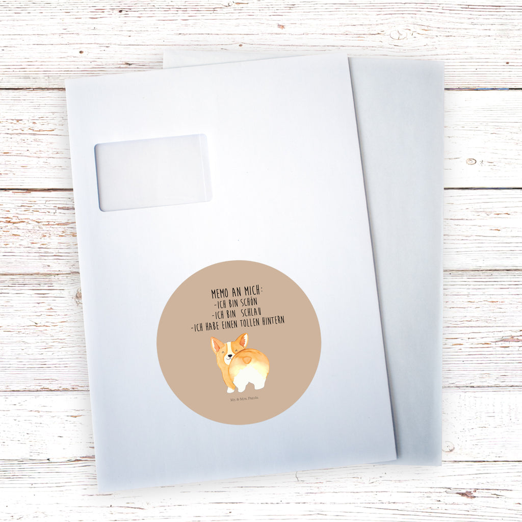 120mm Rund Aufkleber Corgie Po Sticker, Aufkleber, Etikett, Kinder, rund, Hund, Hundemotiv, Haustier, Hunderasse, Tierliebhaber, Hundebesitzer, Sprüche, Corgie, Hundeliebe, Motivation, Selbstliebe, Spruch