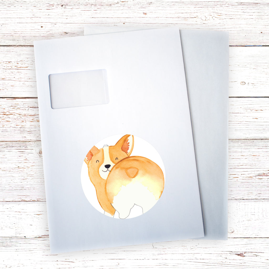 120mm Rund Aufkleber Corgie Po Sticker, Aufkleber, Etikett, Kinder, rund, Hund, Hundemotiv, Haustier, Hunderasse, Tierliebhaber, Hundebesitzer, Sprüche, Corgie, Hundeliebe, Motivation, Selbstliebe, Spruch