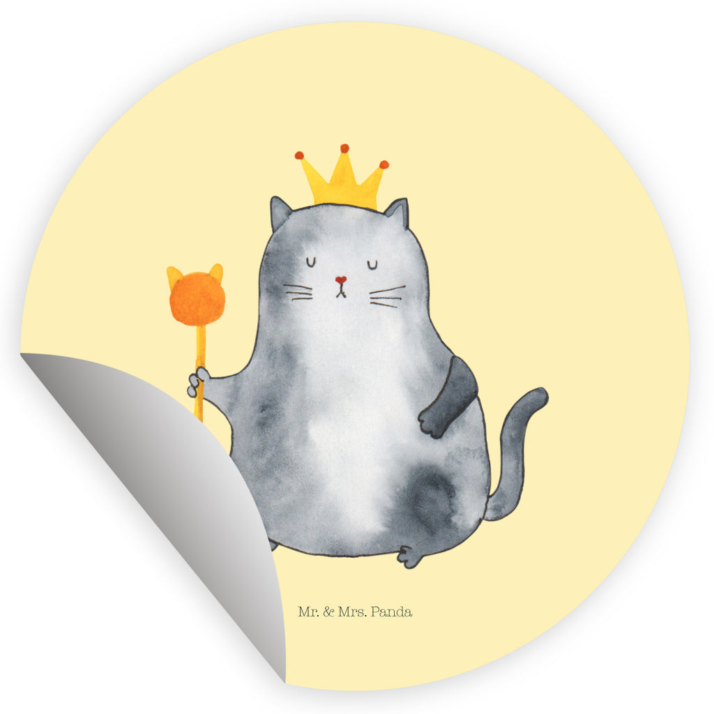 120mm Rund Aufkleber Katzen Koenig Sticker, Aufkleber, Etikett, Kinder, rund, Katze, Katzenmotiv, Katzenfan, Katzendeko, Katzenfreund, Katzenliebhaber, Katzenprodukte, Katzenartikel, Katzenaccessoires, Katzensouvenirs, Katzenliebhaberprodukte, Katzenmotive, Katzen, Kater, Mietze, Cat, Cats, Katzenhalter, Katzenbesitzerin, Haustier, König, Königin, Queen, Familie, Mietzhaus, Wohnung, erste eigenen Wohnung, Umzug, Einzug