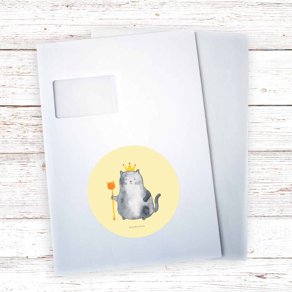 120mm Rund Aufkleber Katzen Koenig Sticker, Aufkleber, Etikett, Kinder, rund, Katze, Katzenmotiv, Katzenfan, Katzendeko, Katzenfreund, Katzenliebhaber, Katzenprodukte, Katzenartikel, Katzenaccessoires, Katzensouvenirs, Katzenliebhaberprodukte, Katzenmotive, Katzen, Kater, Mietze, Cat, Cats, Katzenhalter, Katzenbesitzerin, Haustier, König, Königin, Queen, Familie, Mietzhaus, Wohnung, erste eigenen Wohnung, Umzug, Einzug