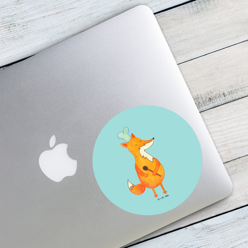 120mm Rund Aufkleber Fuchs Koch Sticker, Aufkleber, Etikett, Kinder, rund, Fuchs, Füchse, Koch Geschenk, Küche Spruch, Küche Deko, Köche, Bäcker, Party Spruch, Spruch lustig, witzig