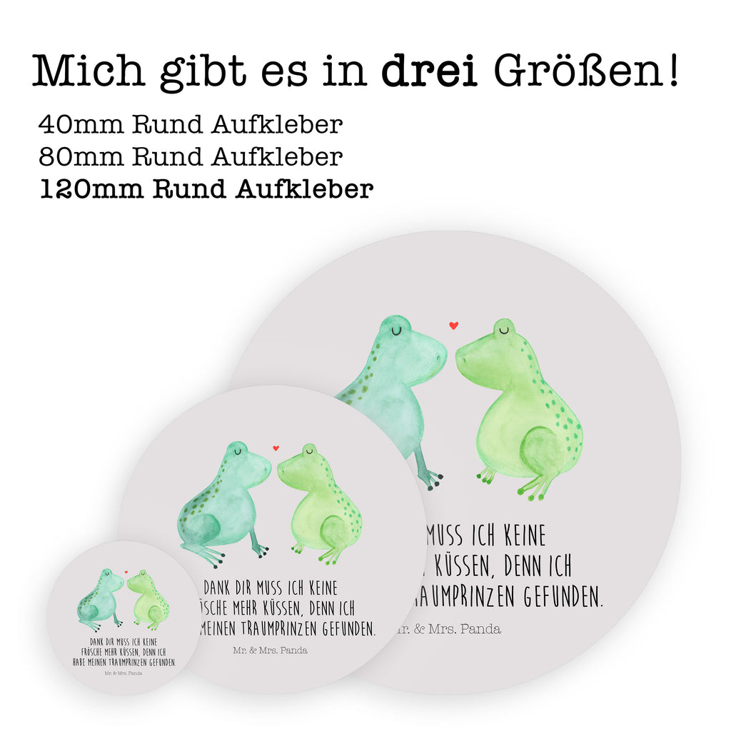 120mm Rund Aufkleber Frosch Liebe Sticker, Aufkleber, Etikett, Kinder, rund, Liebe, Partner, Freund, Freundin, Ehemann, Ehefrau, Heiraten, Verlobung, Heiratsantrag, Liebesgeschenk, Jahrestag, Hocheitstag, Verliebt, Verlobt, Verheiratet, Geschenk Freundin, Geschenk Freund, Liebesbeweis, Hochzeitstag, Geschenk Hochzeit, Frosch, Frösche, Froschkönig, Fröschchen