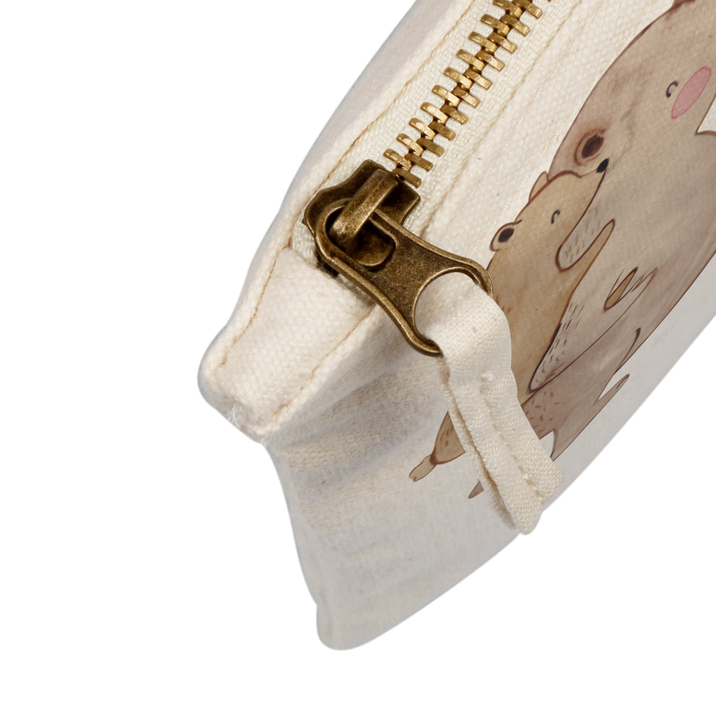 Schminktasche Papa Bär Schminktasche, Kosmetiktasche, Kosmetikbeutel, Stiftemäppchen, Etui, Federmappe, Makeup, XXL, Schminketui, Kosmetiketui, Schlamperetui, Familie, Vatertag, Muttertag, Bruder, Schwester, Mama, Papa, Oma, Opa, Geschenk, Vater, Papi, Vati, Onkel, Geburtstag