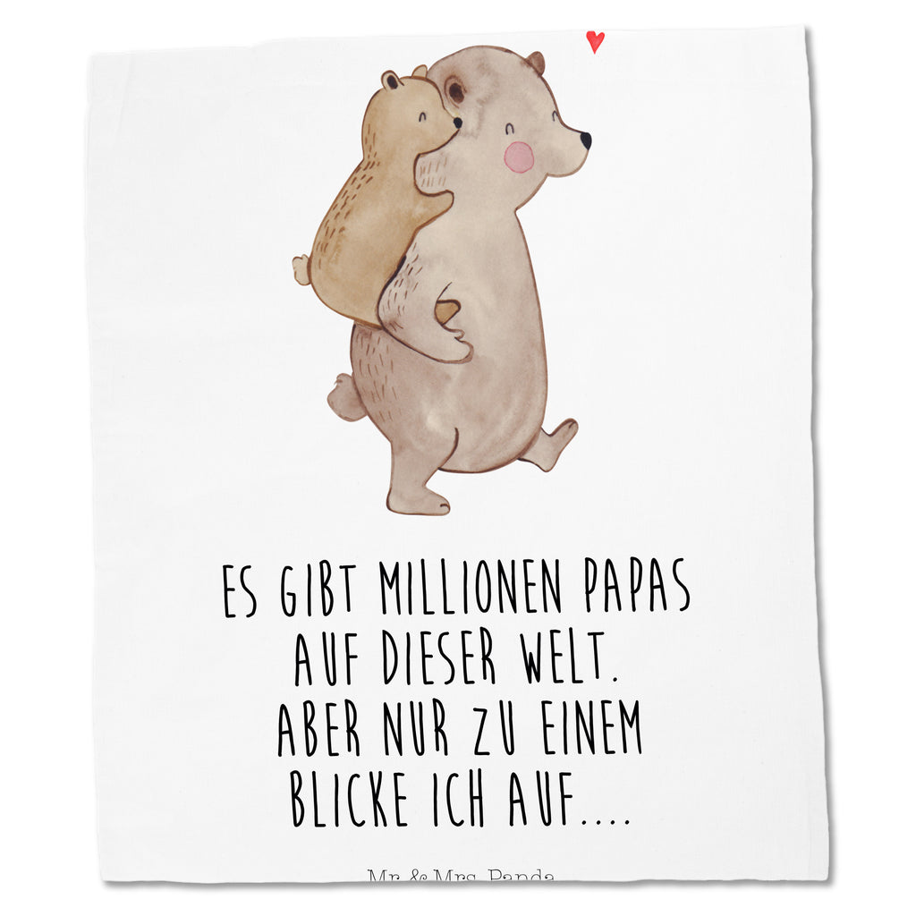 Tragetasche Papa Bär Beuteltasche, Beutel, Einkaufstasche, Jutebeutel, Stoffbeutel, Familie, Vatertag, Muttertag, Bruder, Schwester, Mama, Papa, Oma, Opa, Geschenk, Vater, Papi, Vati, Onkel, Geburtstag