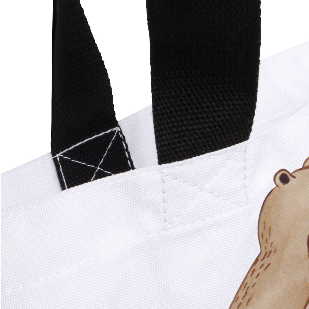 Shopper Papa Bär Beutel, Einkaufstasche, Tasche, Strandtasche, Einkaufsbeutel, Shopper, Schultasche, Freizeittasche, Tragebeutel, Schulbeutel, Alltagstasche, Familie, Vatertag, Muttertag, Bruder, Schwester, Mama, Papa, Oma, Opa, Geschenk, Vater, Papi, Vati, Onkel, Geburtstag