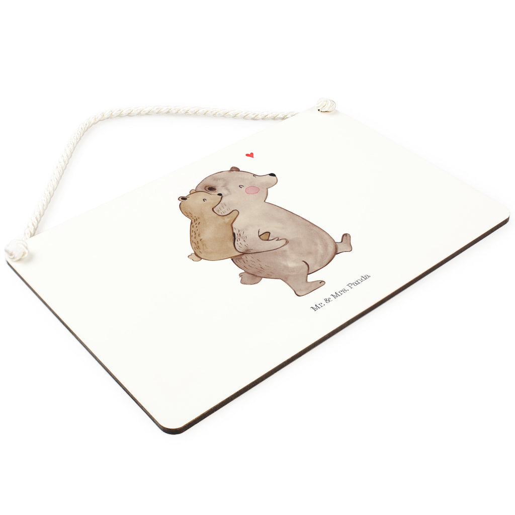 Deko Schild Papa Bär Dekoschild, Deko Schild, Schild, Tür Schild, Türschild, Holzschild, Wandschild, Wanddeko, Familie, Vatertag, Muttertag, Bruder, Schwester, Mama, Papa, Oma, Opa, Geschenk, Vater, Papi, Vati, Onkel, Geburtstag