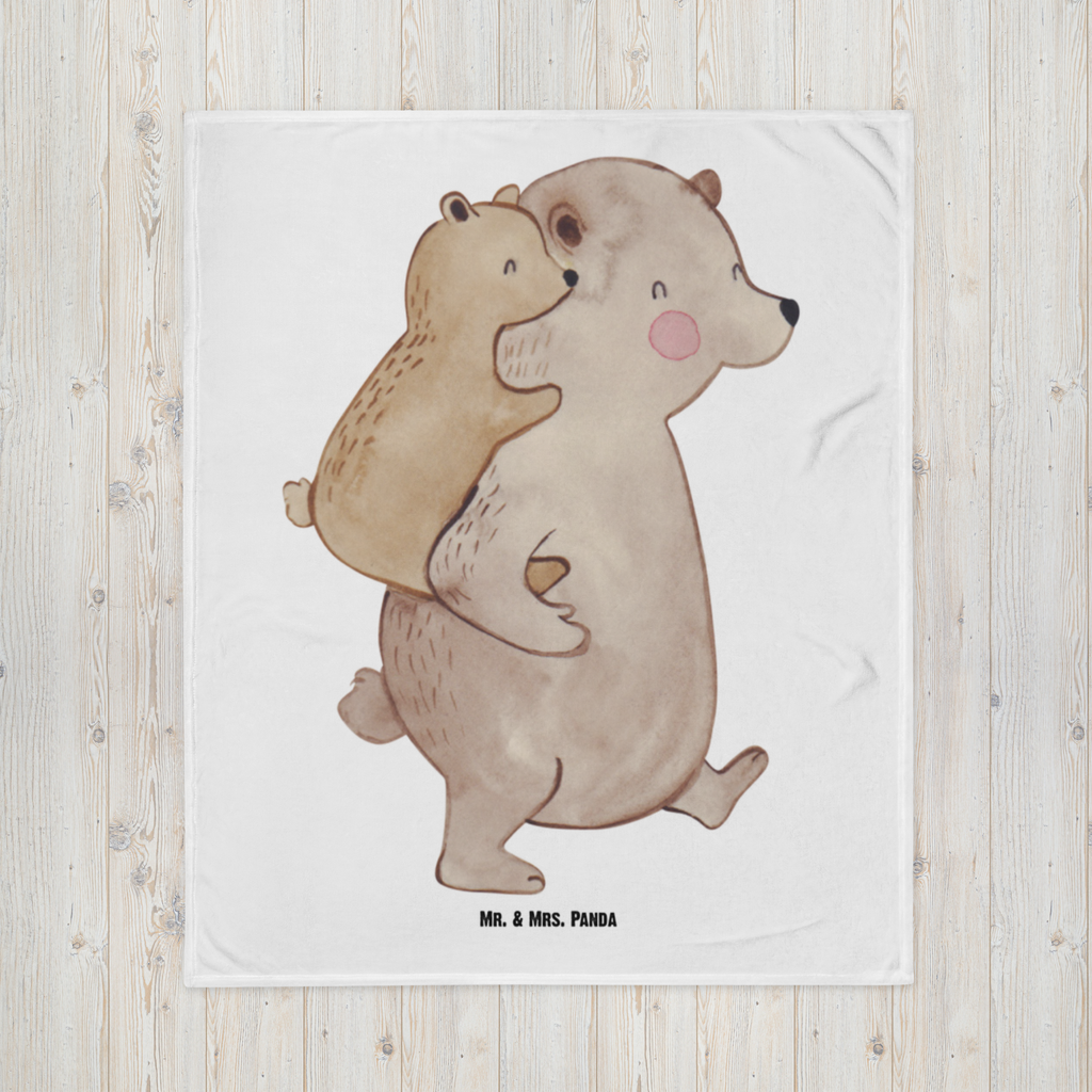 Babydecke Papa Bär Babydecke, Babygeschenk, Geschenk Geburt, Babyecke Kuscheldecke, Krabbeldecke, Familie, Vatertag, Muttertag, Bruder, Schwester, Mama, Papa, Oma, Opa, Geschenk, Vater, Papi, Vati, Onkel, Geburtstag