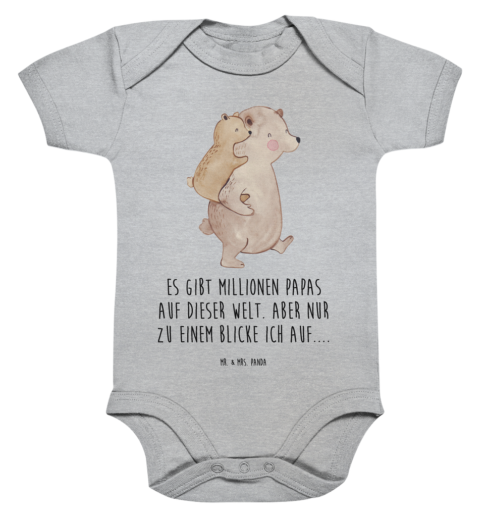 Organic Baby Body Papa Bär Babykleidung, Babystrampler, Strampler, Wickelbody, Baby Erstausstattung, Junge, Mädchen, Familie, Vatertag, Muttertag, Bruder, Schwester, Mama, Papa, Oma, Opa, Geschenk, Vater, Papi, Vati, Onkel, Geburtstag