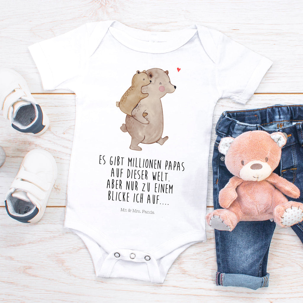 Organic Baby Body Papa Bär Babykleidung, Babystrampler, Strampler, Wickelbody, Baby Erstausstattung, Junge, Mädchen, Familie, Vatertag, Muttertag, Bruder, Schwester, Mama, Papa, Oma, Opa, Geschenk, Vater, Papi, Vati, Onkel, Geburtstag