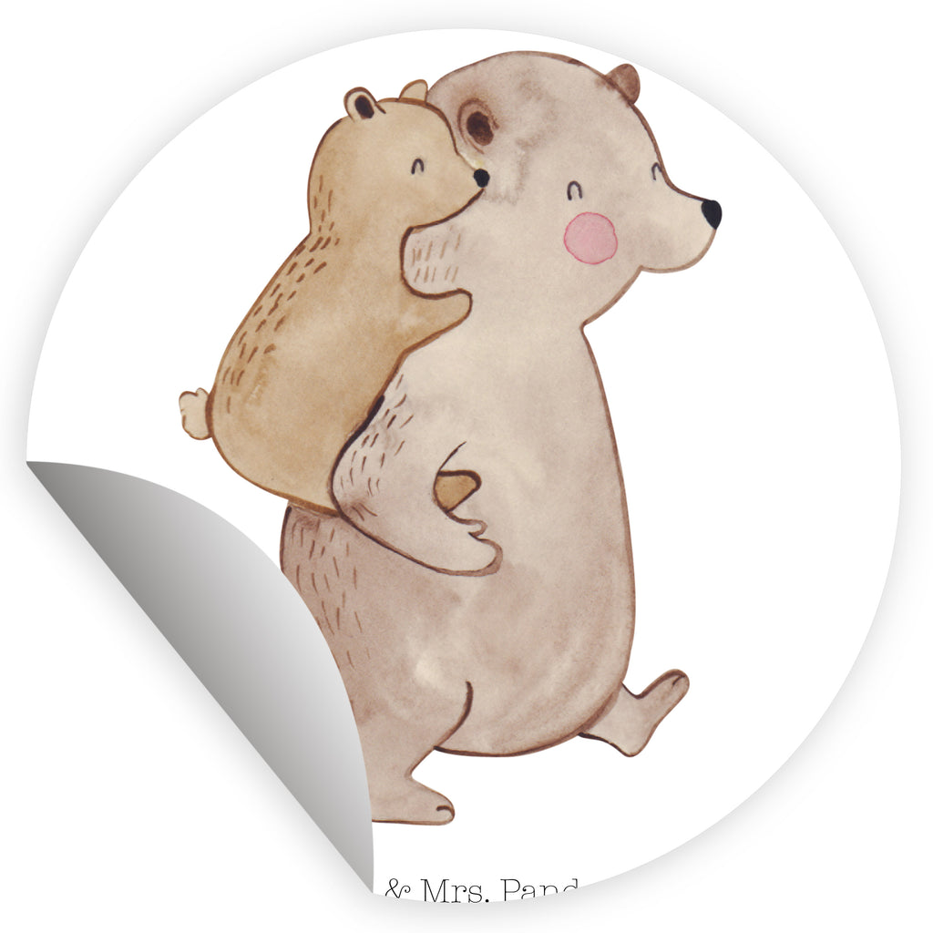 40mm Rund Aufkleber Papa Bär Sticker, Aufkleber, Etikett, Familie, Vatertag, Muttertag, Bruder, Schwester, Mama, Papa, Oma, Opa, Geschenk, Vater, Papi, Vati, Onkel, Geburtstag