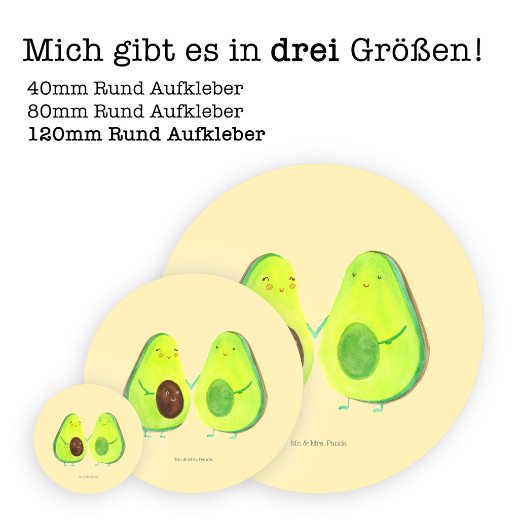 120mm Rund Aufkleber Avocado Pärchen Sticker, Aufkleber, Etikett, Kinder, rund, Avocado, Veggie, Vegan, Gesund, Avocuddle, Liebe, Schwangerschaft, Familie, Babyshower, Babyparty, Hochzeit, Avocados, Geburt