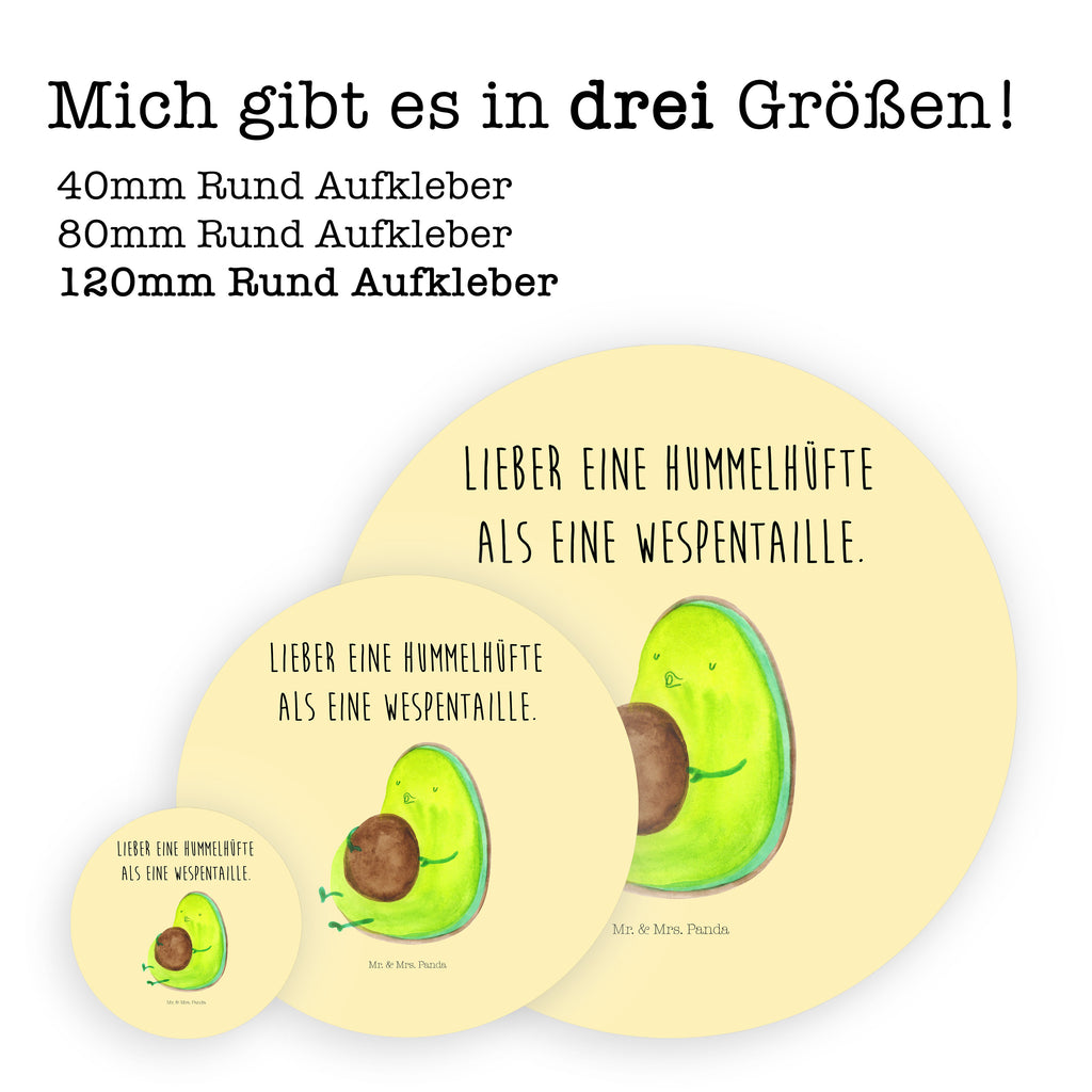 120mm Rund Aufkleber Avocado pfeift Sticker, Aufkleber, Etikett, Kinder, rund, Avocado, Veggie, Vegan, Gesund, Diät, Abnehmen, Ernährung, dick sein, Pummelfee