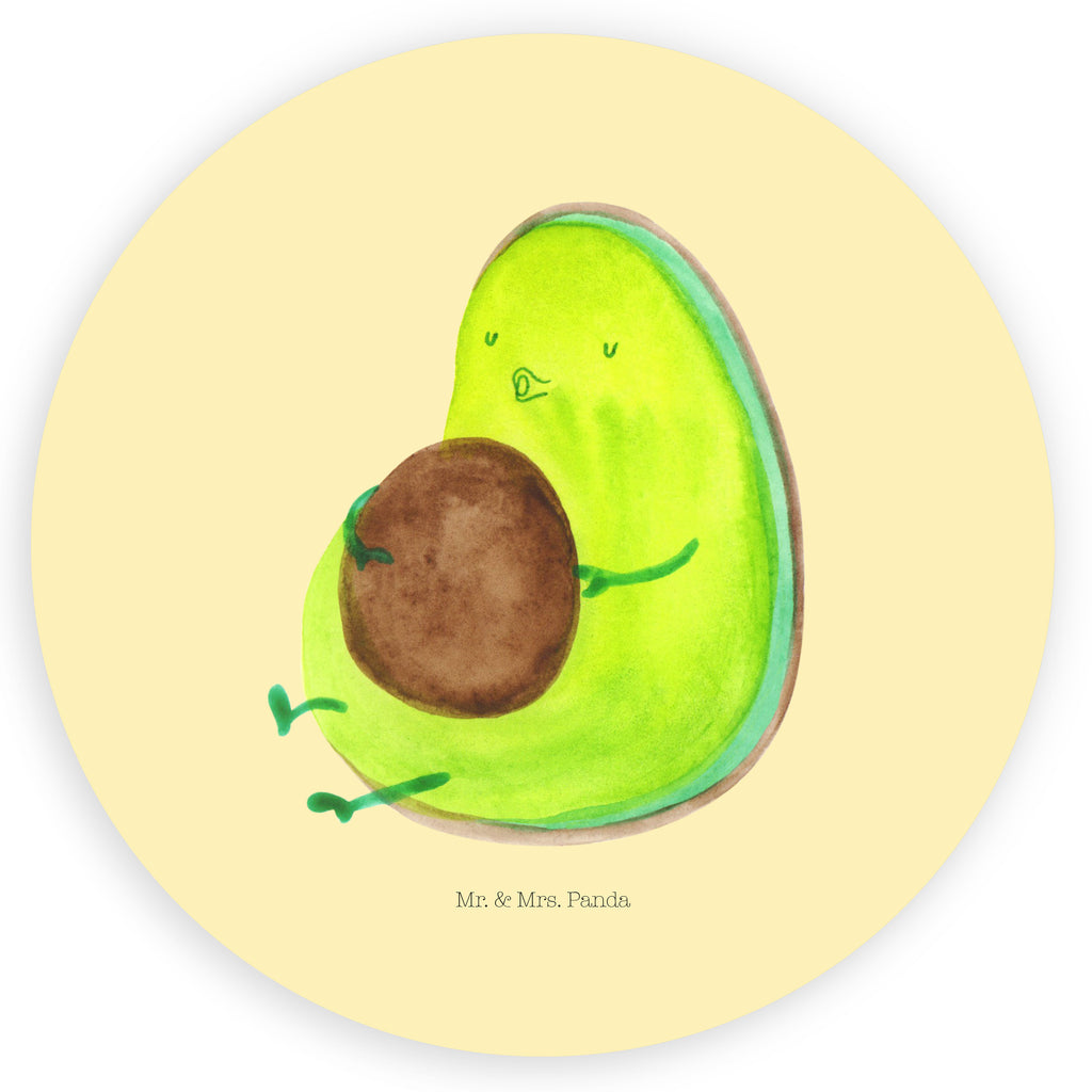 120mm Rund Aufkleber Avocado pfeift Sticker, Aufkleber, Etikett, Kinder, rund, Avocado, Veggie, Vegan, Gesund, Diät, Abnehmen, Ernährung, dick sein, Pummelfee