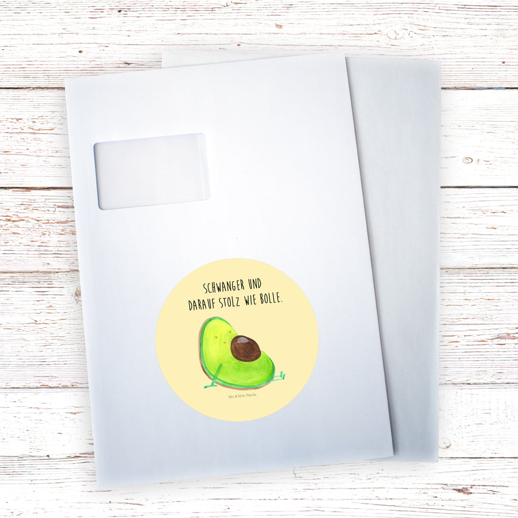 120mm Rund Aufkleber Avocado schwanger Sticker, Aufkleber, Etikett, Kinder, rund, Avocado, Veggie, Vegan, Gesund, schwanger, Schwangerschaft, Babyparty, Babyshower