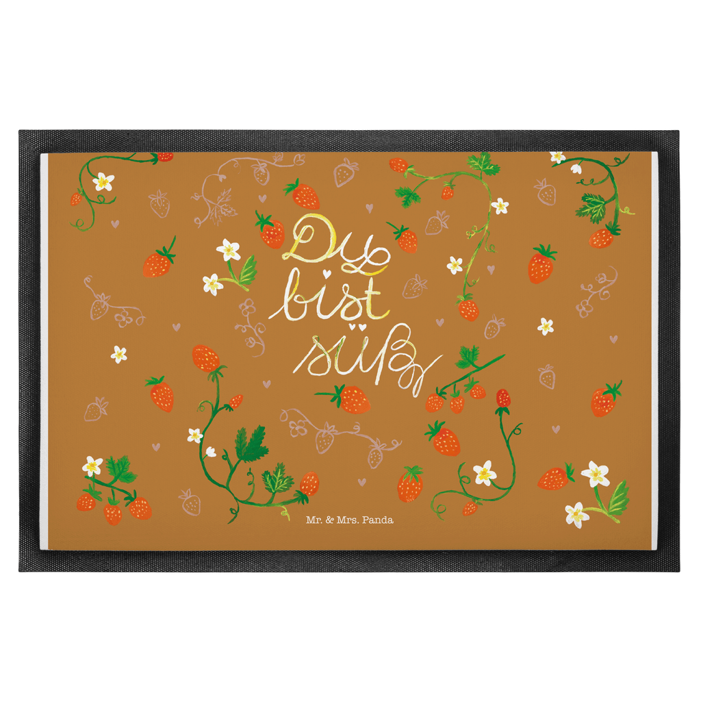 Fußmatte Erdbeeren Du bist süß Erdbeere, süß, Du bist süß, Liebe Spruch, Liebe Zitat, Kompliment, Geschenk Freundin, Jahrestag, Geschenk Partner, Deko Türvorleger, Schmutzmatte, Fußabtreter, Matte, Schmutzfänger, Fußabstreifer, Schmutzfangmatte, Türmatte, Motivfußmatte,  Haustürmatte, Vorleger  Blumen Deko, Frühlings Deko, Sommer Deko, Dekoration, positive Botschaft, Naturliebhaber, Outdoor, Natur, Abenteuer