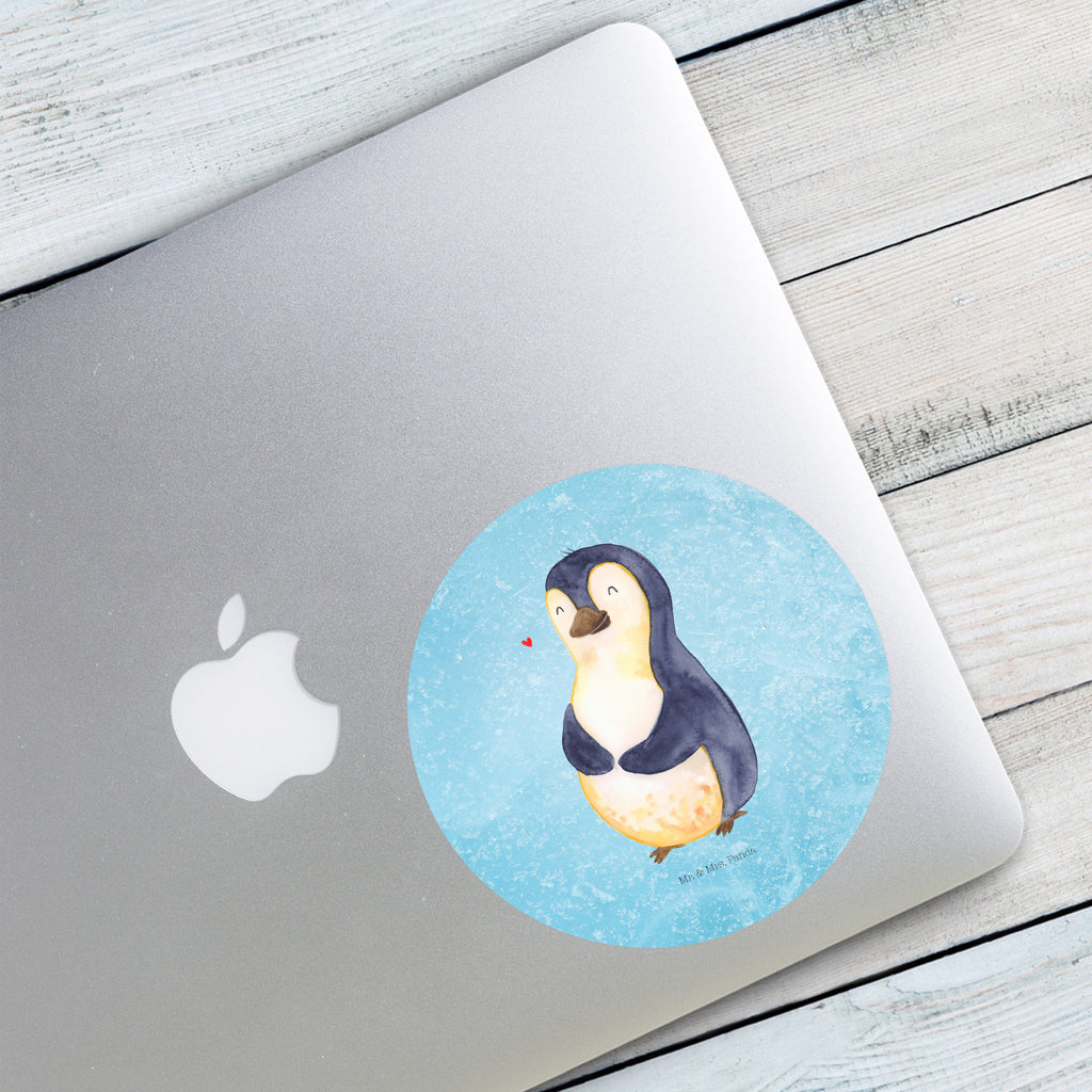 120mm Rund Aufkleber Pinguin Diät Sticker, Aufkleber, Etikett, Kinder, rund, Pinguin, Pinguine, Diät, Abnehmen, Abspecken, Gewicht, Motivation, Selbstliebe, Körperliebe, Selbstrespekt