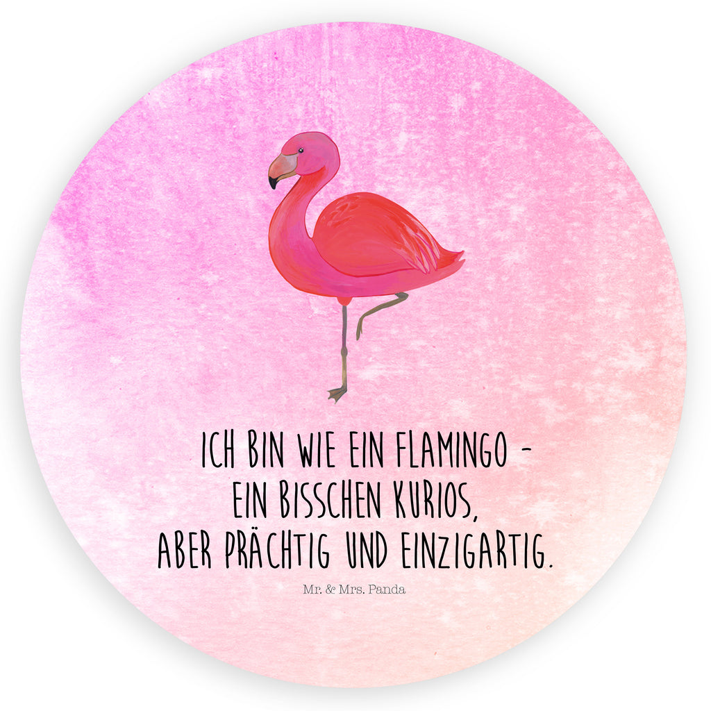 120mm Rund Aufkleber Flamingo classic Sticker, Aufkleber, Etikett, Kinder, rund, Flamingo, Einzigartig, Selbstliebe, Stolz, ich, für mich, Spruch, Freundin, Freundinnen, Außenseiter, Sohn, Tochter, Geschwister