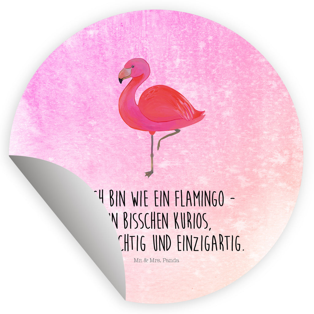120mm Rund Aufkleber Flamingo classic Sticker, Aufkleber, Etikett, Kinder, rund, Flamingo, Einzigartig, Selbstliebe, Stolz, ich, für mich, Spruch, Freundin, Freundinnen, Außenseiter, Sohn, Tochter, Geschwister