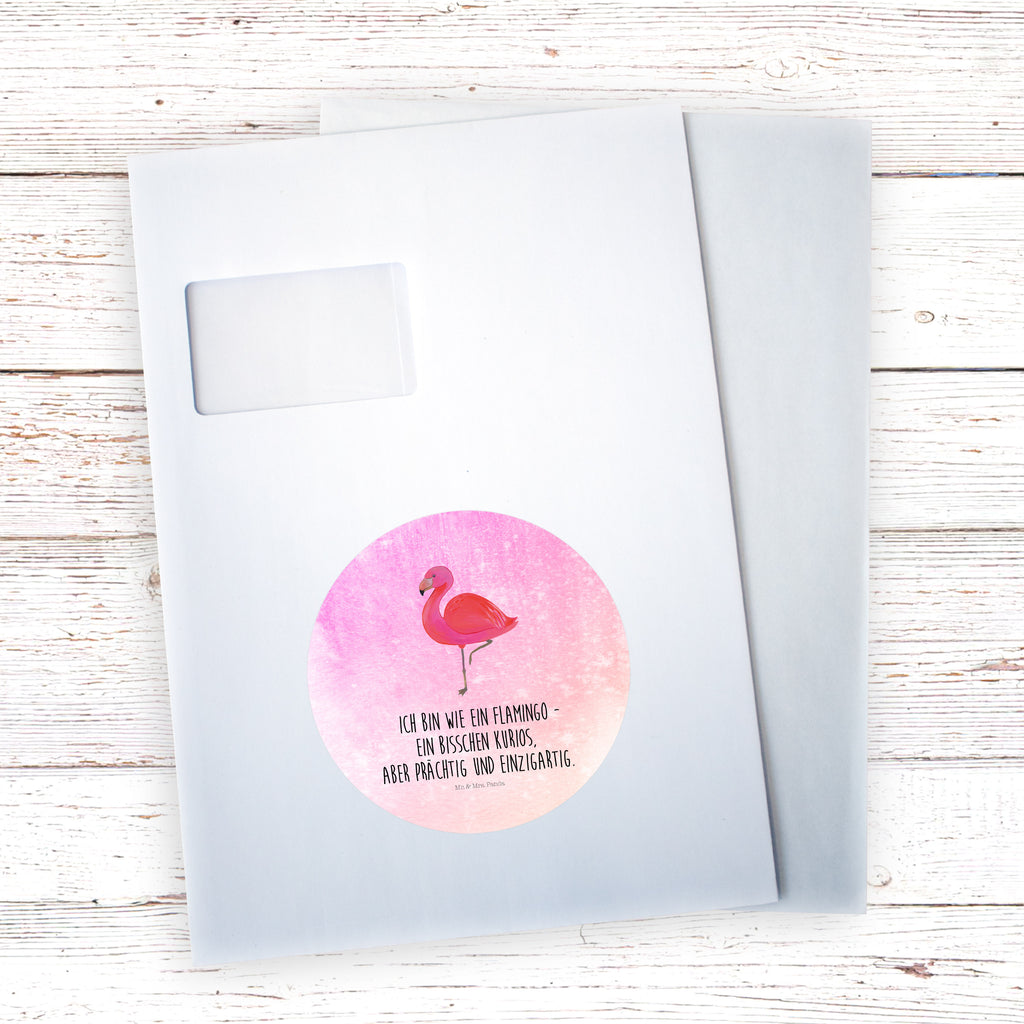 120mm Rund Aufkleber Flamingo classic Sticker, Aufkleber, Etikett, Kinder, rund, Flamingo, Einzigartig, Selbstliebe, Stolz, ich, für mich, Spruch, Freundin, Freundinnen, Außenseiter, Sohn, Tochter, Geschwister
