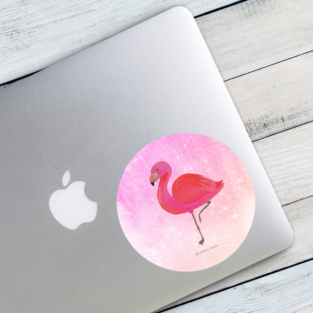120mm Rund Aufkleber Flamingo classic Sticker, Aufkleber, Etikett, Kinder, rund, Flamingo, Einzigartig, Selbstliebe, Stolz, ich, für mich, Spruch, Freundin, Freundinnen, Außenseiter, Sohn, Tochter, Geschwister