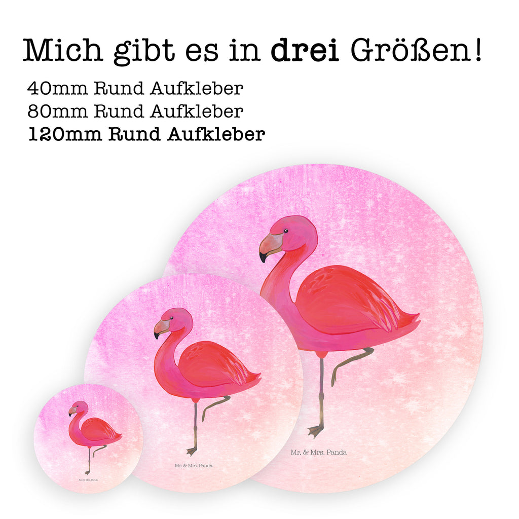 120mm Rund Aufkleber Flamingo classic Sticker, Aufkleber, Etikett, Kinder, rund, Flamingo, Einzigartig, Selbstliebe, Stolz, ich, für mich, Spruch, Freundin, Freundinnen, Außenseiter, Sohn, Tochter, Geschwister