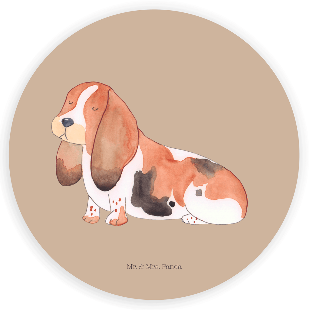 120mm Rund Aufkleber Hund Basset Hound Sticker, Aufkleber, Etikett, Kinder, rund, Hund, Hundemotiv, Haustier, Hunderasse, Tierliebhaber, Hundebesitzer, Sprüche, Basset Hound, Basset, Hundeliebe, kinderlos