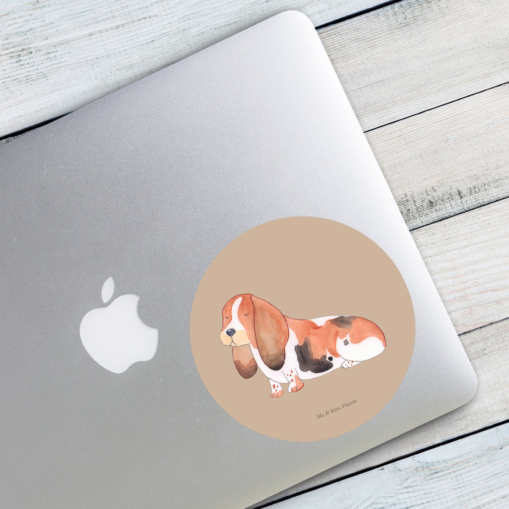 120mm Rund Aufkleber Hund Basset Hound Sticker, Aufkleber, Etikett, Kinder, rund, Hund, Hundemotiv, Haustier, Hunderasse, Tierliebhaber, Hundebesitzer, Sprüche, Basset Hound, Basset, Hundeliebe, kinderlos