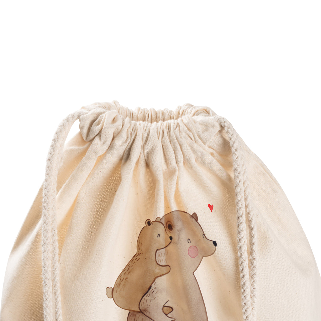 Sportbeutel Papa Bär Turnbeutel, Beutel, Sporttasche, Tasche, Stoffbeutel, Familie, Vatertag, Muttertag, Bruder, Schwester, Mama, Papa, Oma, Opa, Geschenk, Vater, Papi, Vati, Onkel, Geburtstag