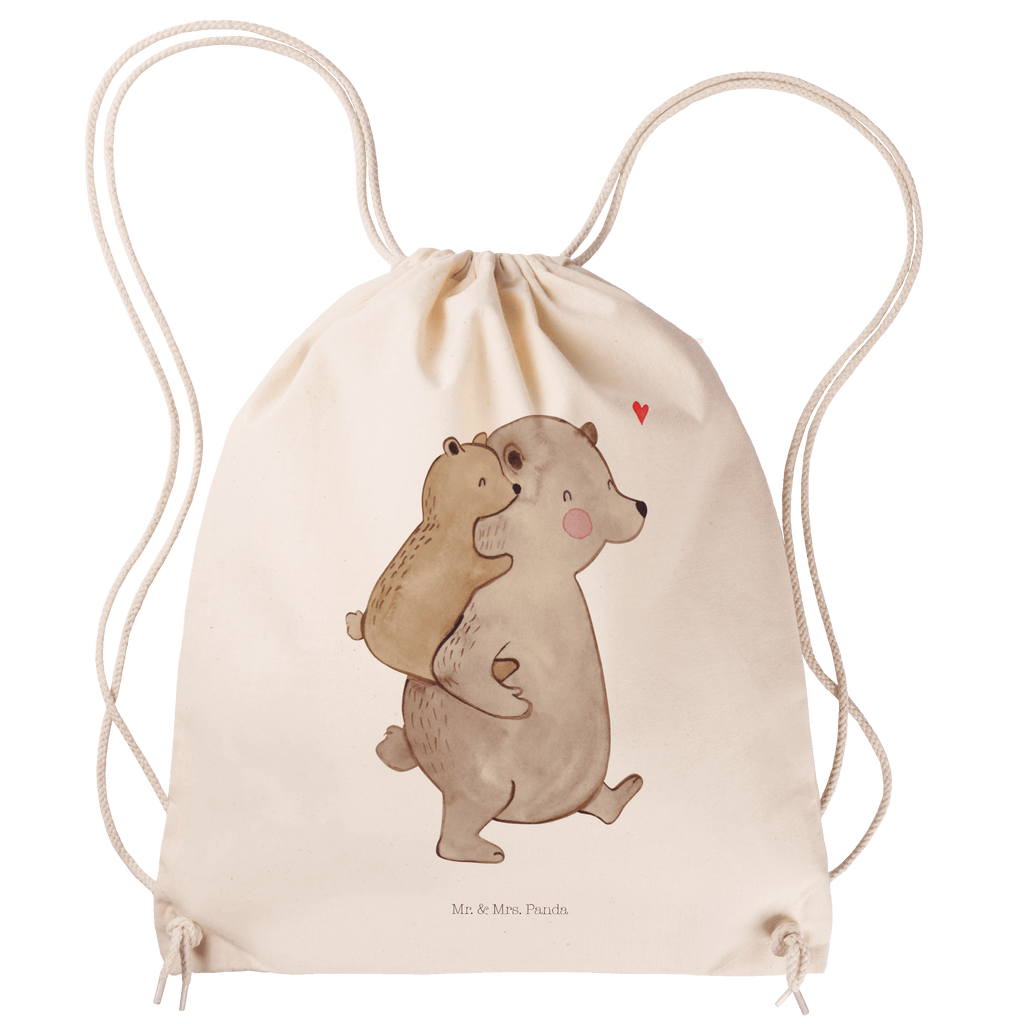 Sportbeutel Papa Bär Turnbeutel, Beutel, Sporttasche, Tasche, Stoffbeutel, Familie, Vatertag, Muttertag, Bruder, Schwester, Mama, Papa, Oma, Opa, Geschenk, Vater, Papi, Vati, Onkel, Geburtstag