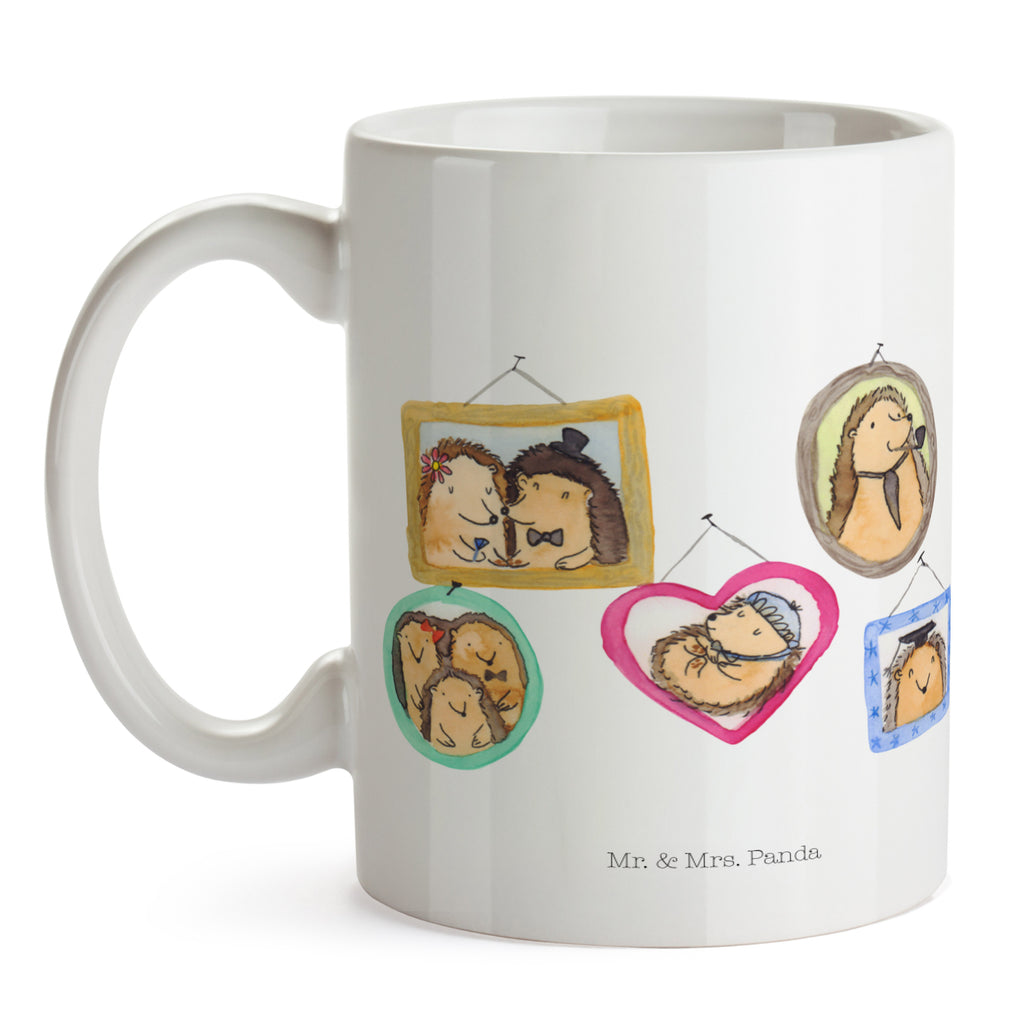 Tasse Igel Familie Familie, Liebe, Igel, Bilder, Zusammenhalt, Glück, Bruder, Schwester, Mama, Papa Becher, Kaffeetasse, Kaffeebecher, Tee, Frühstück, Büro  Familie, Vatertag, Muttertag, Bruder, Schwester, Mama, Papa, Oma, Opa