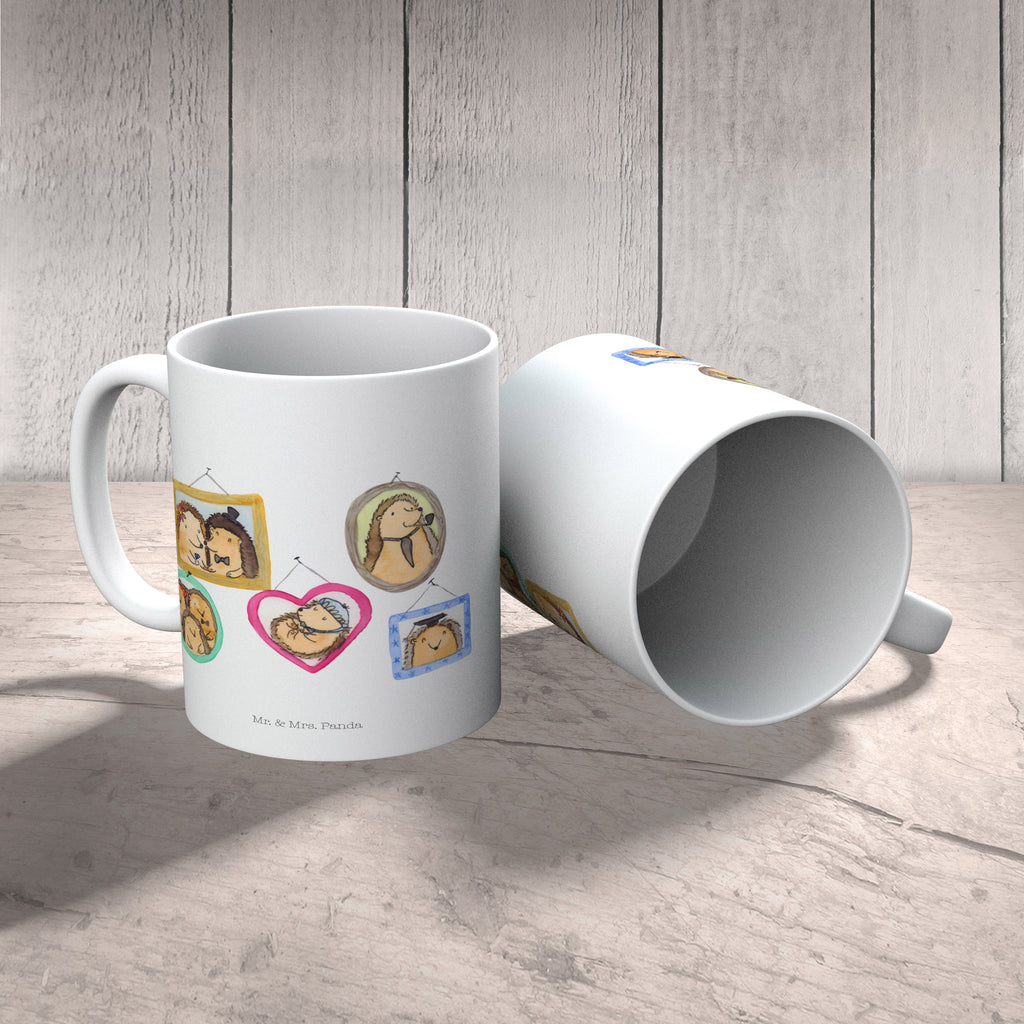 Tasse Igel Familie Familie, Liebe, Igel, Bilder, Zusammenhalt, Glück, Bruder, Schwester, Mama, Papa Becher, Kaffeetasse, Kaffeebecher, Tee, Frühstück, Büro  Familie, Vatertag, Muttertag, Bruder, Schwester, Mama, Papa, Oma, Opa
