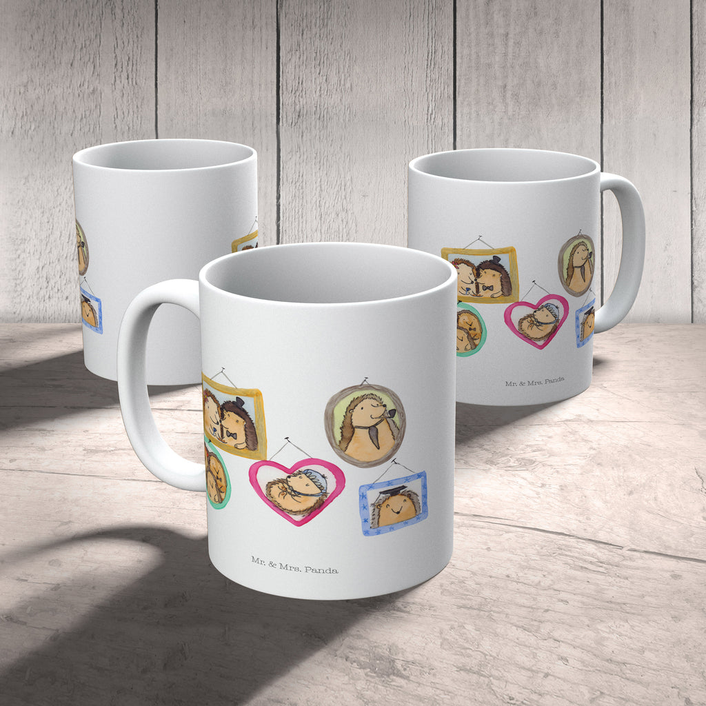 Tasse Igel Familie Familie, Liebe, Igel, Bilder, Zusammenhalt, Glück, Bruder, Schwester, Mama, Papa Becher, Kaffeetasse, Kaffeebecher, Tee, Frühstück, Büro  Familie, Vatertag, Muttertag, Bruder, Schwester, Mama, Papa, Oma, Opa