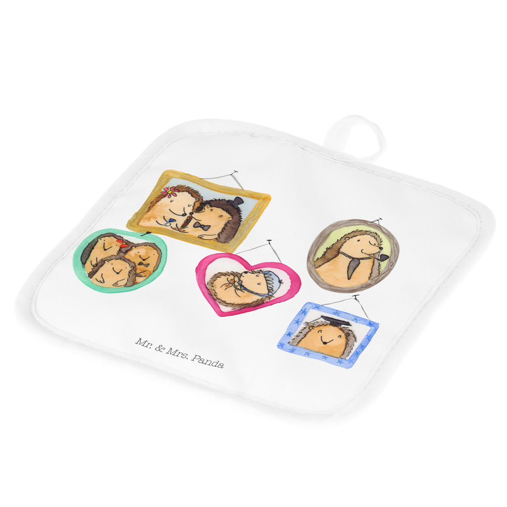 2er Set Topflappen  Igel Familie Topflappen, Topfuntersetzer, Ofenhandschuh, Topflappen Set, Topflappen lustig, Topflappen mit Spruch, Familie, Vatertag, Muttertag, Bruder, Schwester, Mama, Papa, Oma, Opa, Liebe, Igel, Bilder, Zusammenhalt, Glück