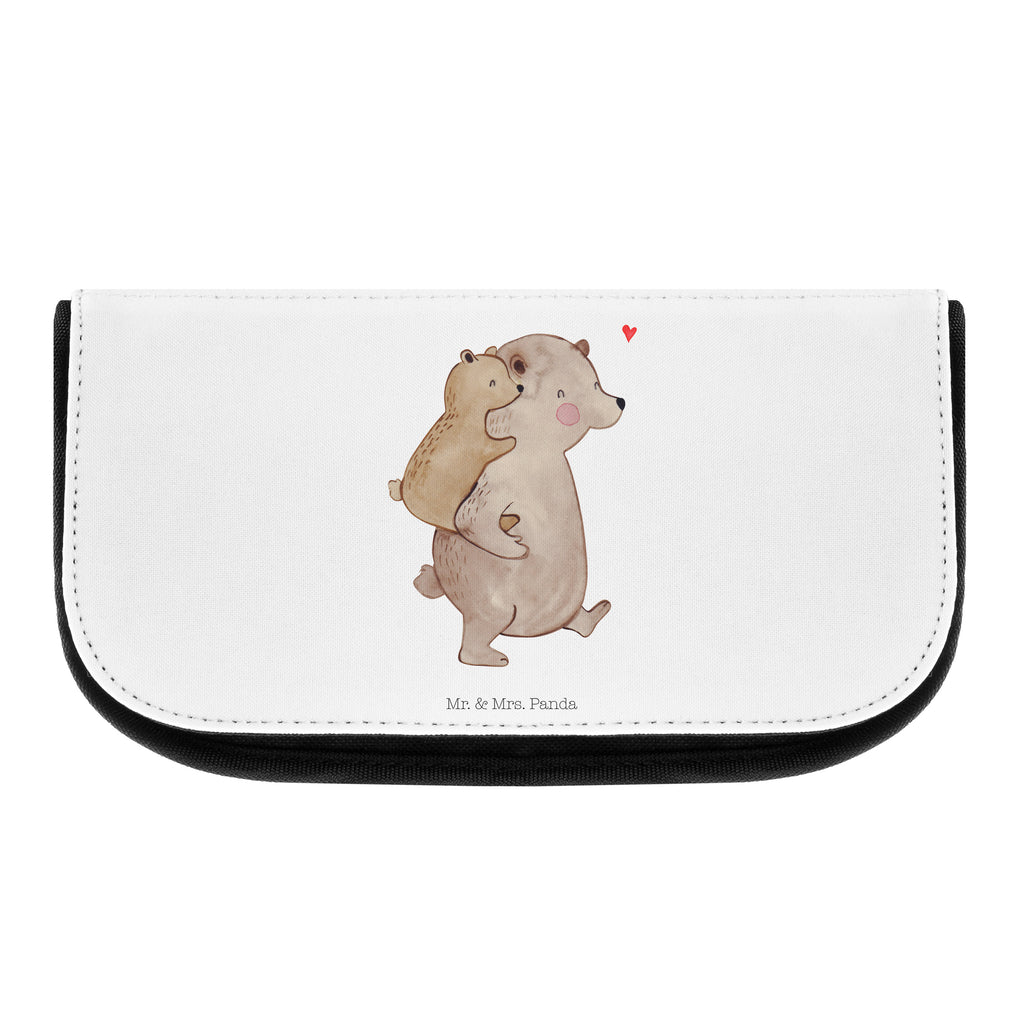 Kosmetiktasche Papa Bär Kosmetikbeutel, Kulturtasche, Kulturbeutel, Schminktasche, Make-Up Tasche, Familie, Vatertag, Muttertag, Bruder, Schwester, Mama, Papa, Oma, Opa, Geschenk, Vater, Papi, Vati, Onkel, Geburtstag