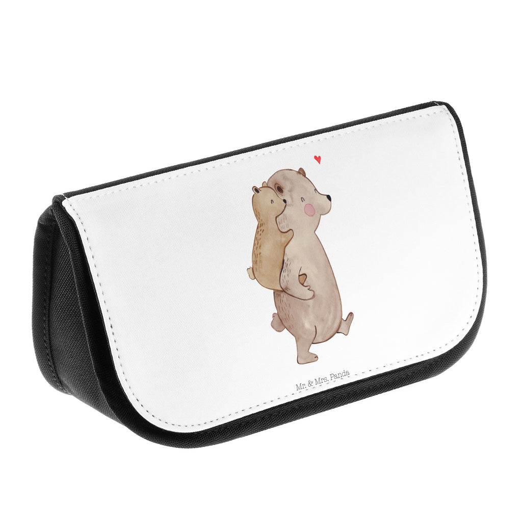 Kosmetiktasche Papa Bär Kosmetikbeutel, Kulturtasche, Kulturbeutel, Schminktasche, Make-Up Tasche, Familie, Vatertag, Muttertag, Bruder, Schwester, Mama, Papa, Oma, Opa, Geschenk, Vater, Papi, Vati, Onkel, Geburtstag