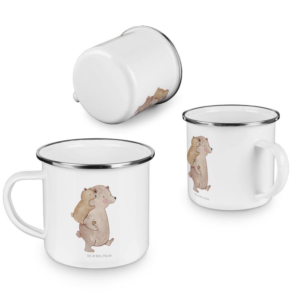 Camping Emaille Tasse Papa Bär Campingtasse, Trinkbecher, Metalltasse, Outdoor Tasse, Emaille Trinkbecher, Blechtasse Outdoor, Emaille Campingbecher, Edelstahl Trinkbecher, Metalltasse für Camping, Kaffee Blechtasse, Camping Tasse Metall, Familie, Vatertag, Muttertag, Bruder, Schwester, Mama, Papa, Oma, Opa, Geschenk, Vater, Papi, Vati, Onkel, Geburtstag