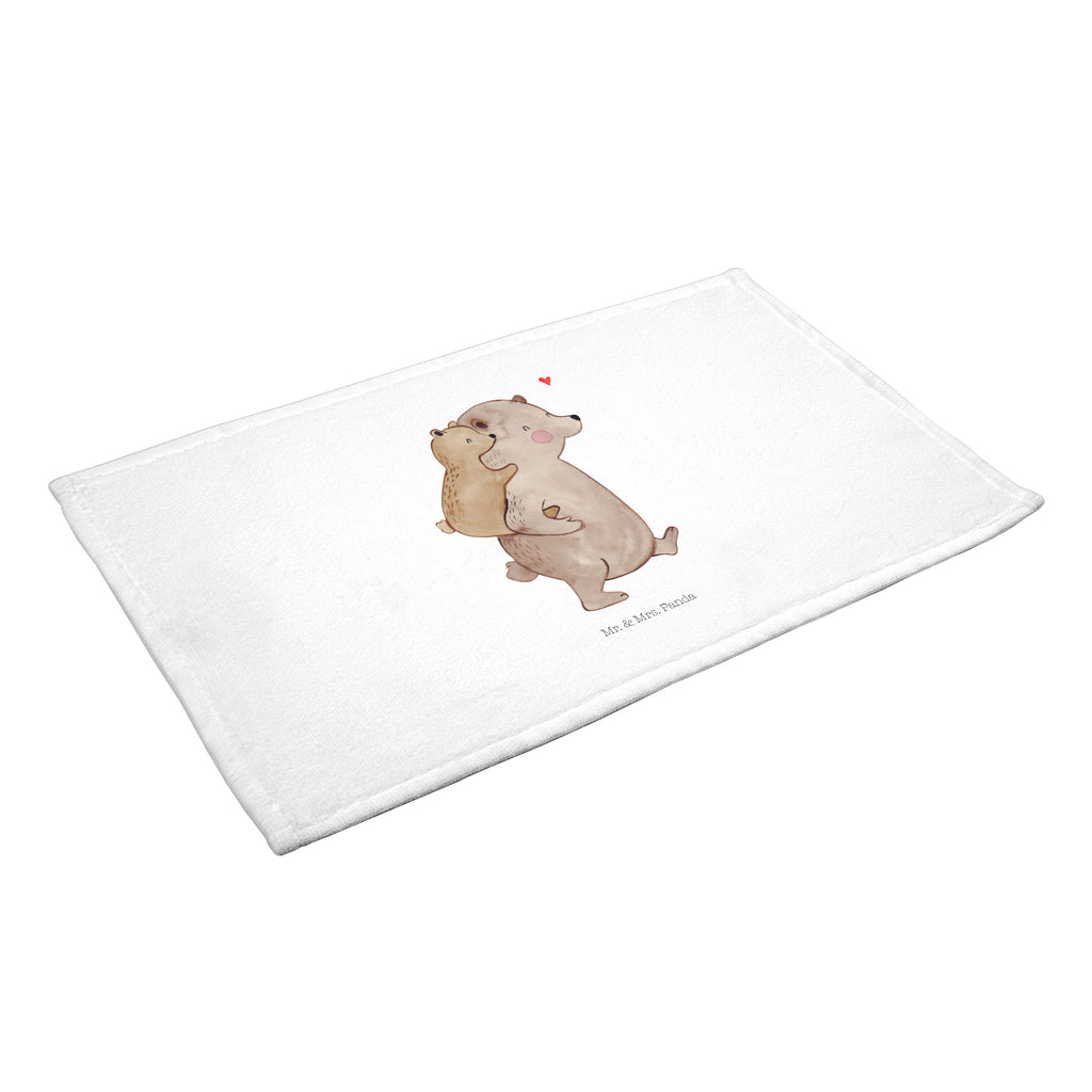 Gäste Handtuch Papa Bär Gästetuch, Reisehandtuch, Sport Handtuch, Frottier, Kinder Handtuch, Familie, Vatertag, Muttertag, Bruder, Schwester, Mama, Papa, Oma, Opa, Geschenk, Vater, Papi, Vati, Onkel, Geburtstag