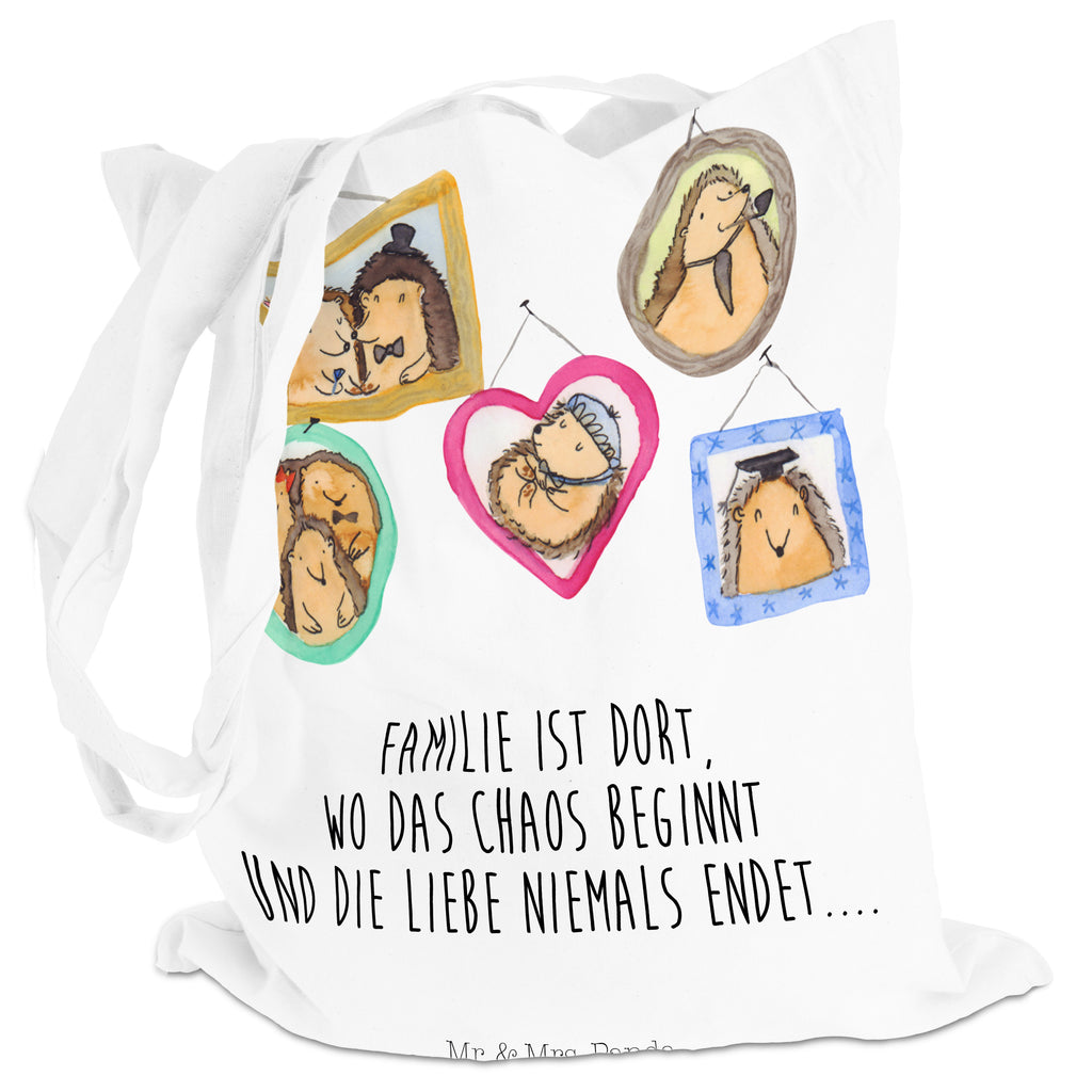 Tragetasche Igel Familie Beuteltasche, Beutel, Einkaufstasche, Jutebeutel, Stoffbeutel, Familie, Vatertag, Muttertag, Bruder, Schwester, Mama, Papa, Oma, Opa, Liebe, Igel, Bilder, Zusammenhalt, Glück