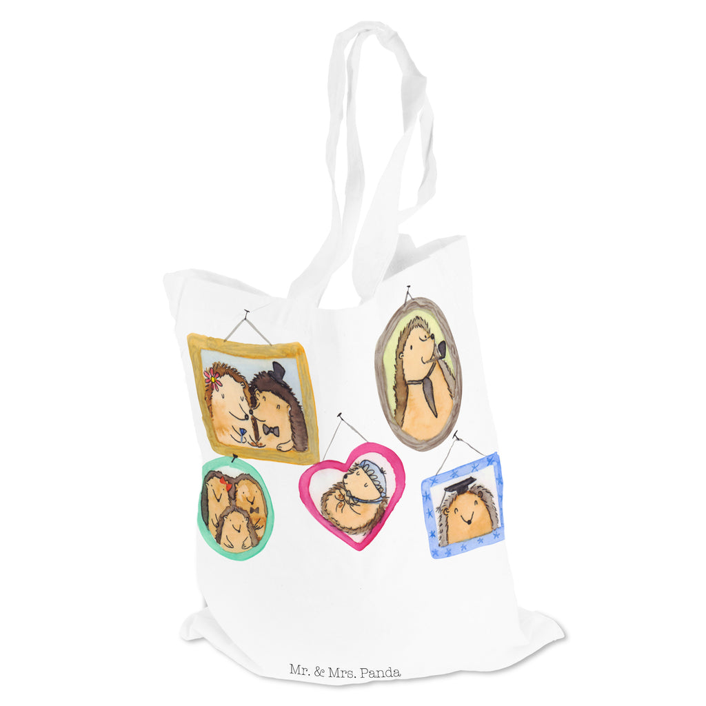 Tragetasche Igel Familie Beuteltasche, Beutel, Einkaufstasche, Jutebeutel, Stoffbeutel, Familie, Vatertag, Muttertag, Bruder, Schwester, Mama, Papa, Oma, Opa, Liebe, Igel, Bilder, Zusammenhalt, Glück
