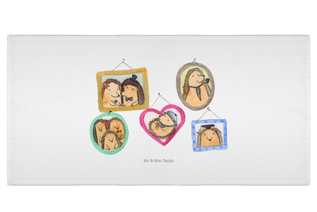 50 x 100 Handtuch Igel Familie Handtuch, Badehandtuch, Badezimmer, Handtücher, groß, Kinder, Baby, Familie, Vatertag, Muttertag, Bruder, Schwester, Mama, Papa, Oma, Opa, Liebe, Igel, Bilder, Zusammenhalt, Glück