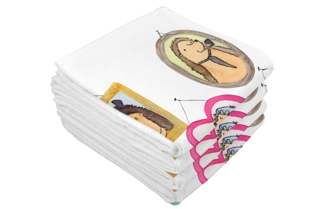 50 x 100 Handtuch Igel Familie Handtuch, Badehandtuch, Badezimmer, Handtücher, groß, Kinder, Baby, Familie, Vatertag, Muttertag, Bruder, Schwester, Mama, Papa, Oma, Opa, Liebe, Igel, Bilder, Zusammenhalt, Glück