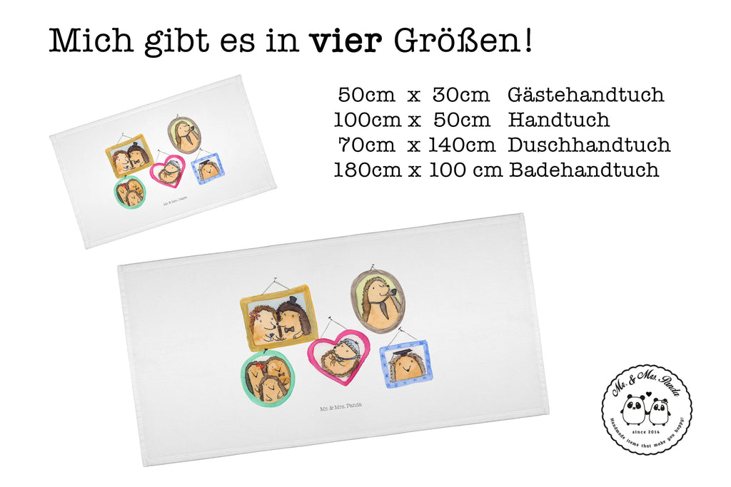 50 x 100 Handtuch Igel Familie Handtuch, Badehandtuch, Badezimmer, Handtücher, groß, Kinder, Baby, Familie, Vatertag, Muttertag, Bruder, Schwester, Mama, Papa, Oma, Opa, Liebe, Igel, Bilder, Zusammenhalt, Glück