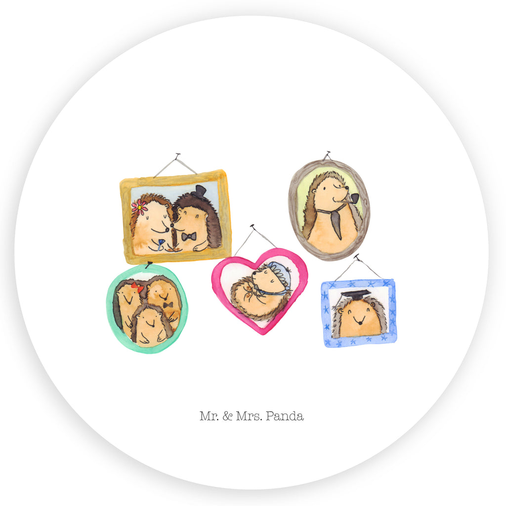 40mm Rund Aufkleber Igel Familie Sticker, Aufkleber, Etikett, Familie, Vatertag, Muttertag, Bruder, Schwester, Mama, Papa, Oma, Opa, Liebe, Igel, Bilder, Zusammenhalt, Glück