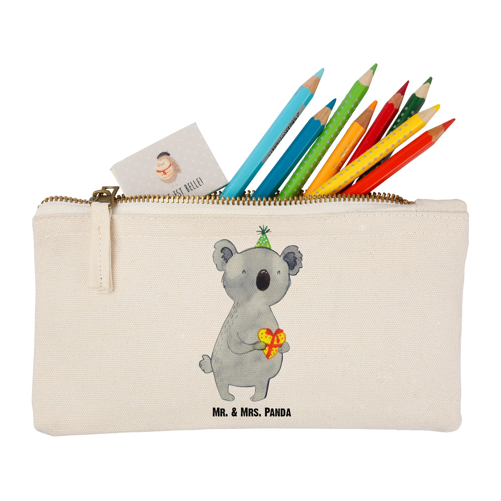 Schminktasche Koala Geschenk Schminktasche, Kosmetiktasche, Kosmetikbeutel, Stiftemäppchen, Etui, Federmappe, Makeup, XXL, Schminketui, Kosmetiketui, Schlamperetui, Koala, Koalabär, Geschenk, Geburtstag, Party