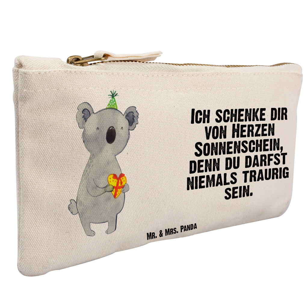 Schminktasche Koala Geschenk Schminktasche, Kosmetiktasche, Kosmetikbeutel, Stiftemäppchen, Etui, Federmappe, Makeup, XXL, Schminketui, Kosmetiketui, Schlamperetui, Koala, Koalabär, Geschenk, Geburtstag, Party