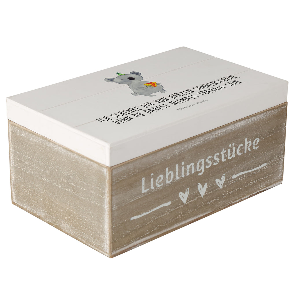 Holzkiste Koala Geschenk Holzkiste, Kiste, Schatzkiste, Truhe, Schatulle, XXL, Erinnerungsbox, Erinnerungskiste, Dekokiste, Aufbewahrungsbox, Koala, Koalabär, Geschenk, Geburtstag, Party