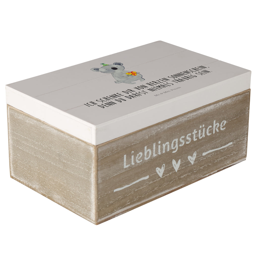 Holzkiste Koala Geschenk Holzkiste, Kiste, Schatzkiste, Truhe, Schatulle, XXL, Erinnerungsbox, Erinnerungskiste, Dekokiste, Aufbewahrungsbox, Koala, Koalabär, Geschenk, Geburtstag, Party