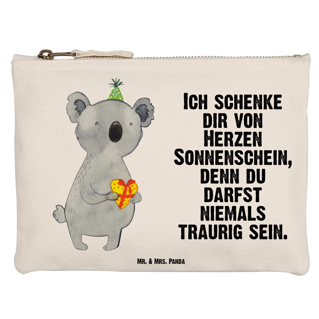 Schminktasche Koala Geschenk Schminktasche, Kosmetiktasche, Kosmetikbeutel, Stiftemäppchen, Etui, Federmappe, Makeup, XXL, Schminketui, Kosmetiketui, Schlamperetui, Koala, Koalabär, Geschenk, Geburtstag, Party